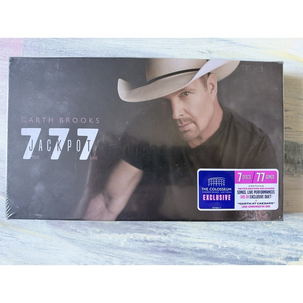 Garth Brooks Jackpot 7 CD 77 Songs Caesars Palace Exclusive SEALED Box Set